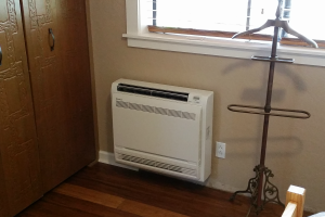 Floor ductless